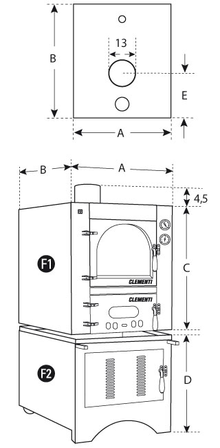 Built-in Master Dimensions